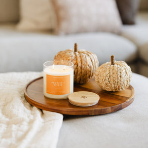 Pumpkin + Spices Soy Candle | Limited Release - Calyan Wax Co.