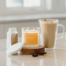 Load image into Gallery viewer, Pumpkin + Spices Soy Candle | Limited Release - Calyan Wax Co.