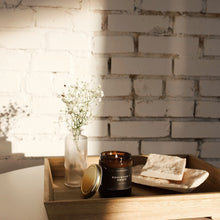 Load image into Gallery viewer, Rosewood + Amber Amber Jar - Calyan Wax Co.