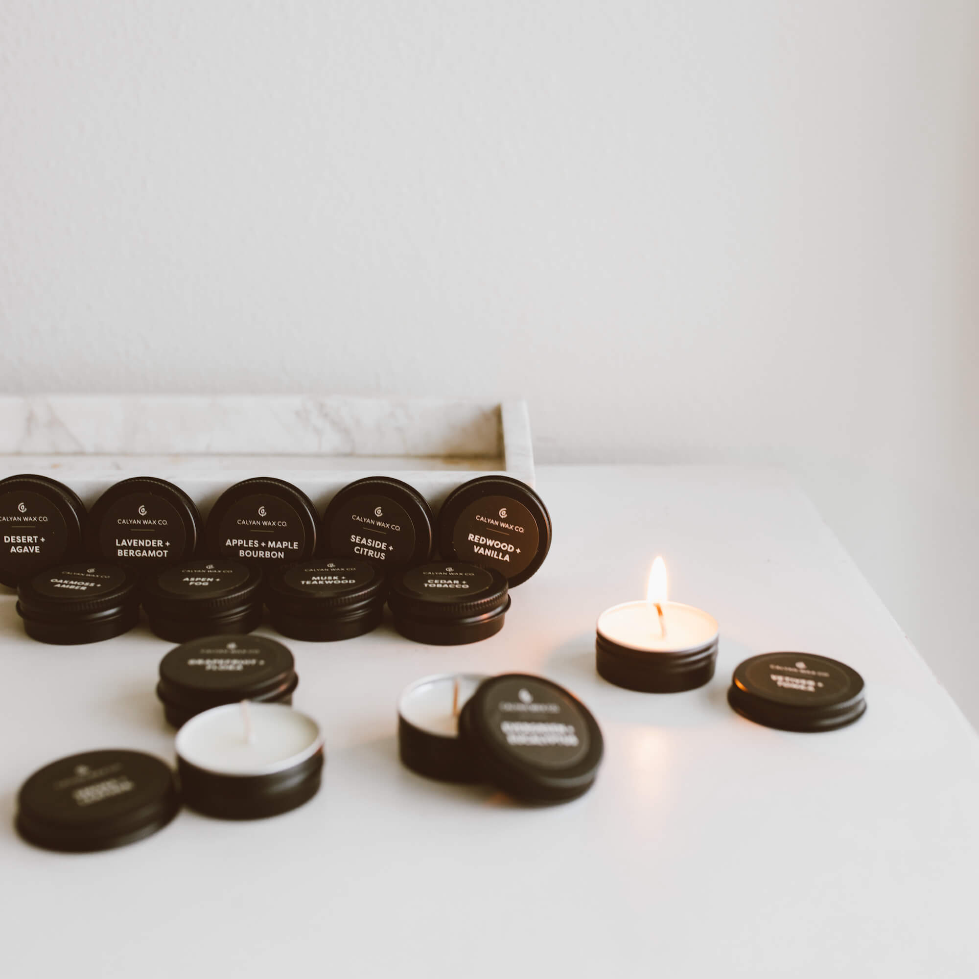 Scent Discovery Kit - 100% Soy Candle Samples by Calyan Wax Co.