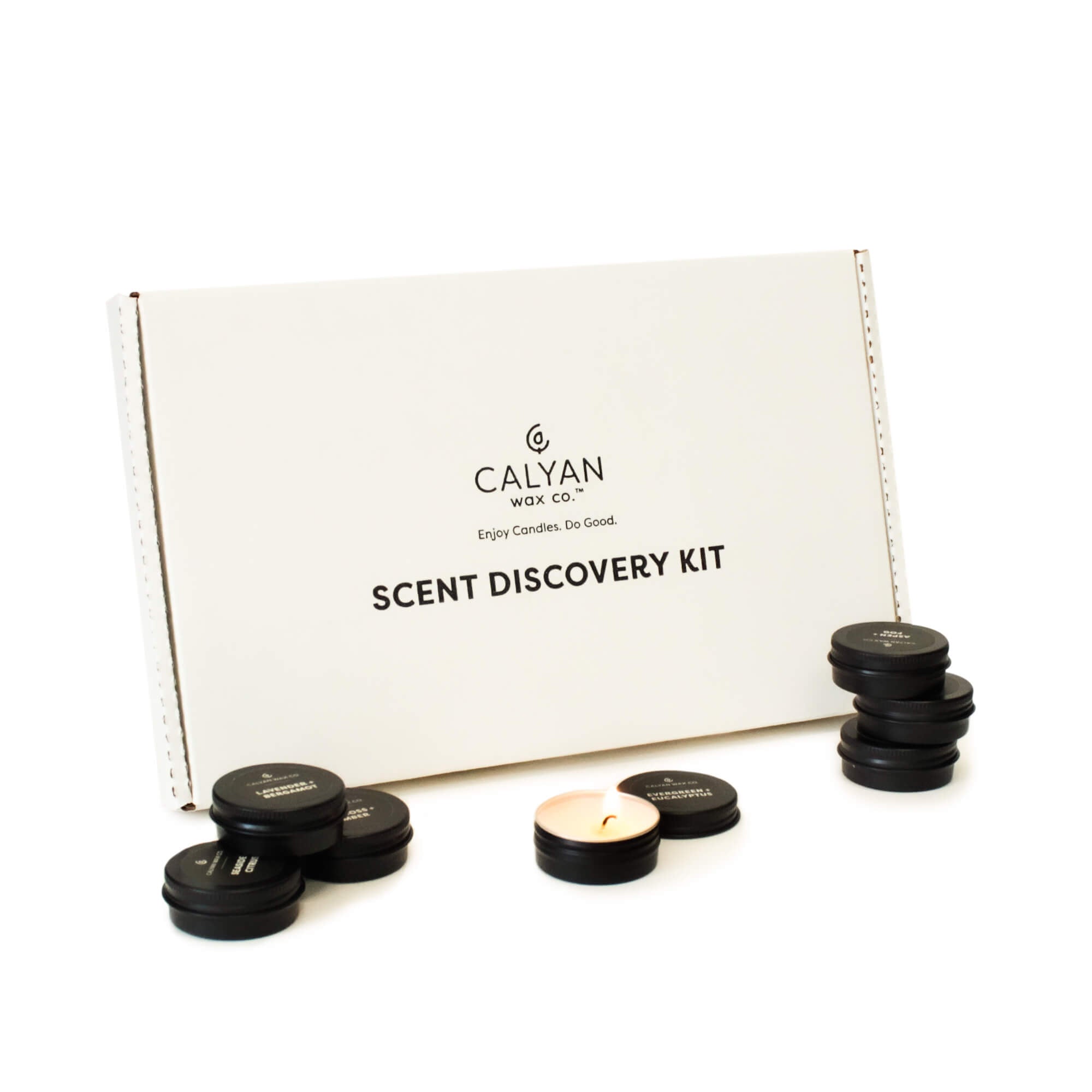 香水＆キャンドル　サンプルセット8点 Scent Discovery Kit - 100% Soy Candle Samples by Calyan Wax Co.