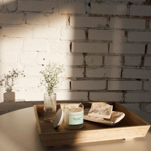 Sea Mist + Freesia Glass Tumbler | Limited Release - Calyan Wax Co.