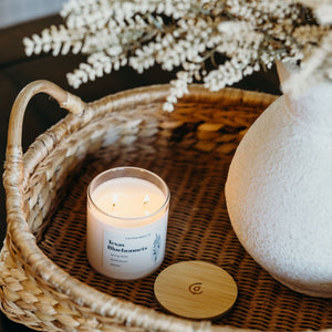 Texas Bluebonnet Glass Tumbler Soy Candle | Seasonal Fragrance - Calyan Wax Co.
