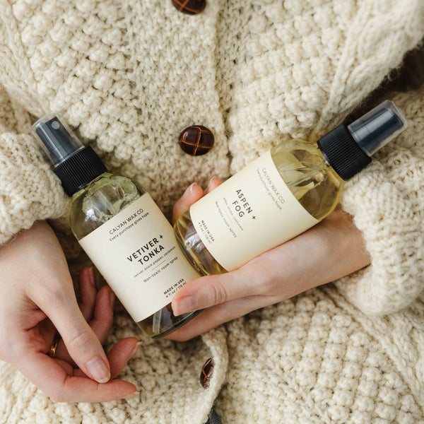 Vetiver + Tonka Non - Toxic Room Spray - Calyan Wax Co.