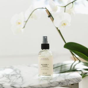 Vetiver + Tonka Non - Toxic Room Spray - Calyan Wax Co.
