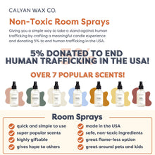 Load image into Gallery viewer, Vetiver + Tonka Non - Toxic Room Spray - Calyan Wax Co.