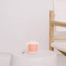 Load image into Gallery viewer, Watermelon + Prickly Pear Glass Tumbler Soy Candle | Limited Release - Calyan Wax Co.