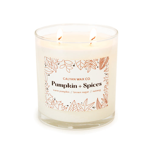 Pumpkin + Spices Soy Candle | Limited Release
