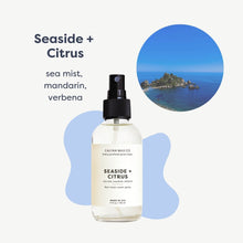 Load image into Gallery viewer, Seaside + Citrus Non-Toxic Room Spray