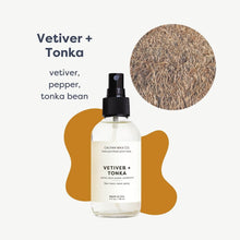 Load image into Gallery viewer, Vetiver + Tonka Non-Toxic Room Spray